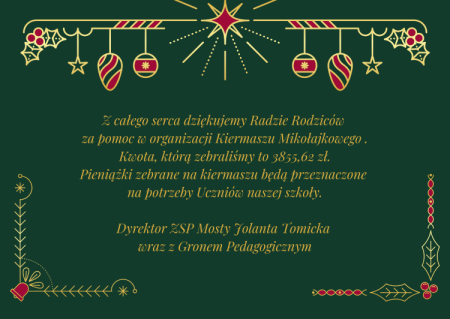 PODZIĘKOWANIE!