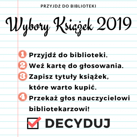 Wybory Książek 2019