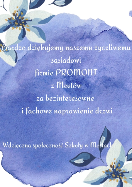 Podziękowania