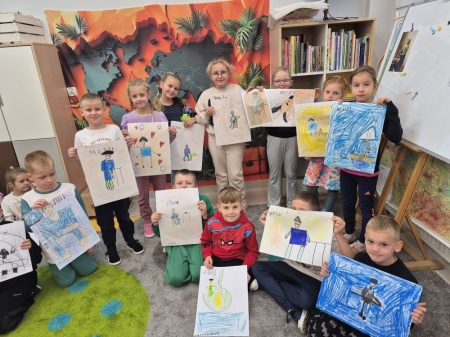 Zabawy sztuką - kolejne zadanie wykonane