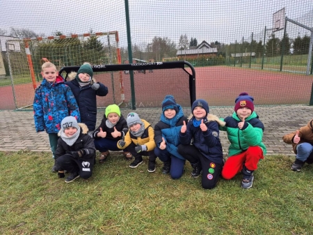 Święty Mikołaj odwiedził nasze boisko
