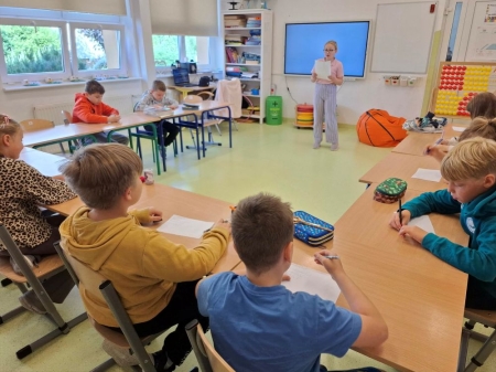 ''Ja tu prowadzę zajęcia czyli projekt klasowy drugoklasistów''